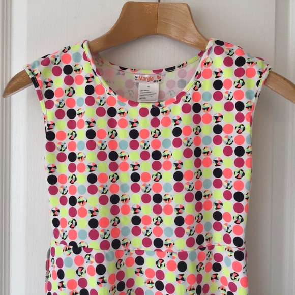 2/$25 Margie Girls Sleeveless Tank Sundress, L - Picture 5 of 13